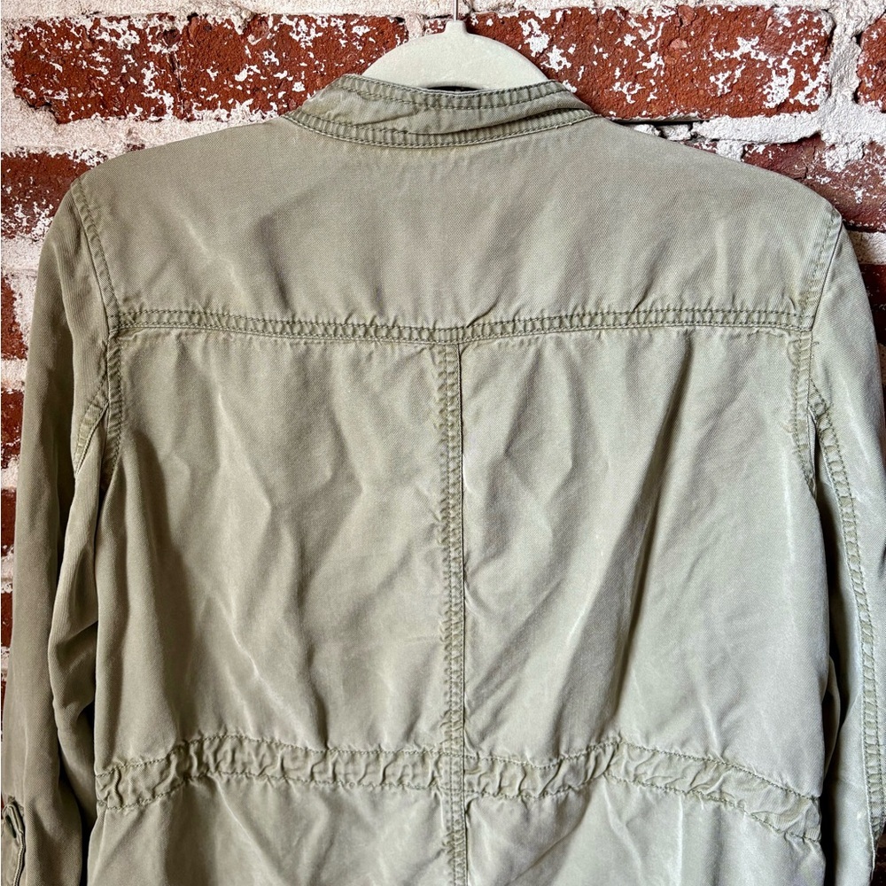 LOFT lightweight green jacket - Picture 8 of 8